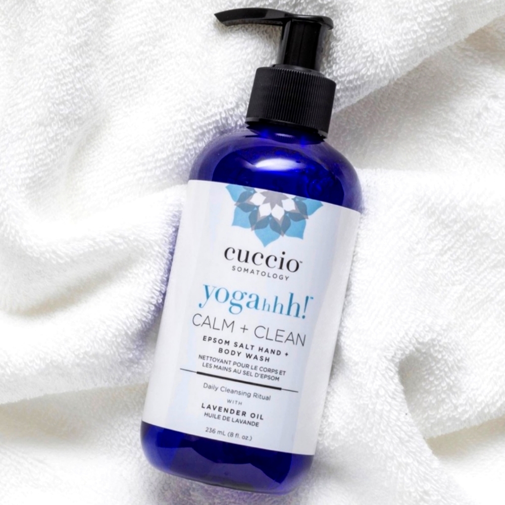 NEW SEALED Cuccio yogahhh! Calm+Clean Hand + Body wash